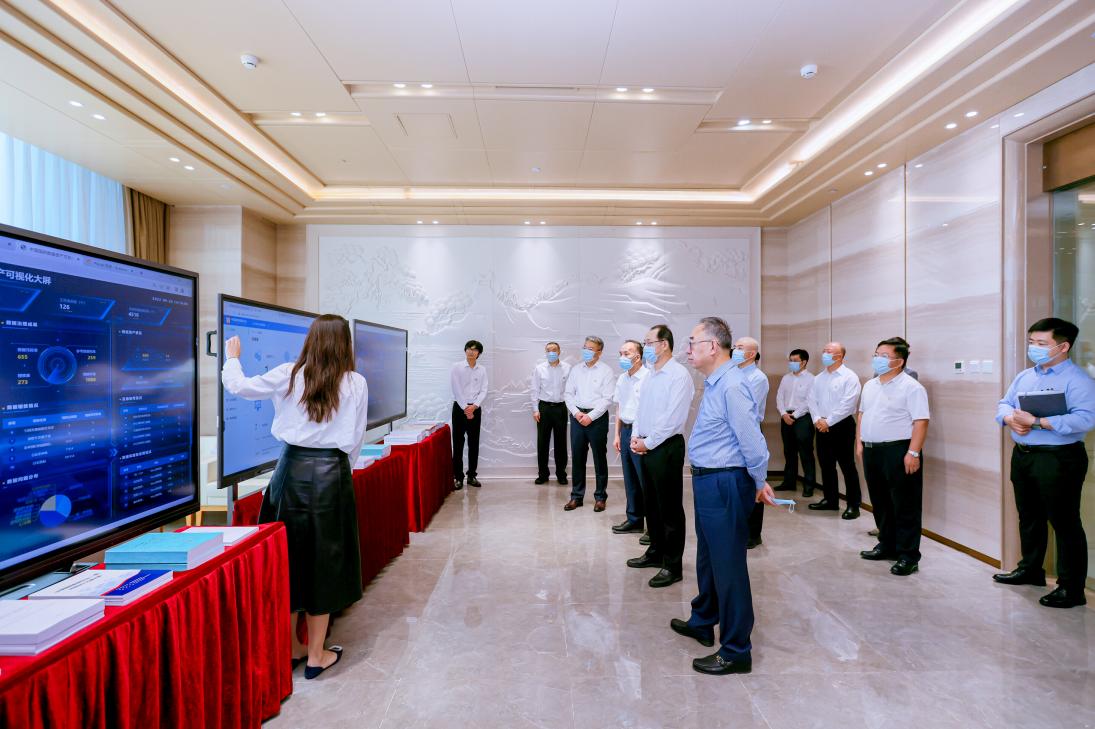 周渝波等調研國(guó)新數(shù)據